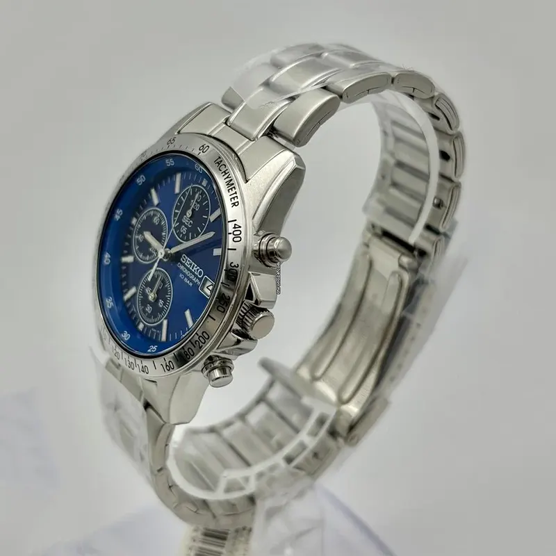 Seiko Spirit Classic Chronograph Sporty-elegant Men's Watch- SBTQ071